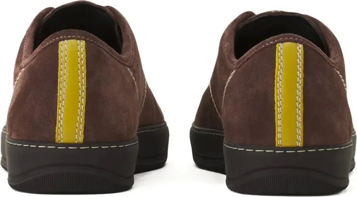 Suede Leather Lace-Up Sneakers - Image 3