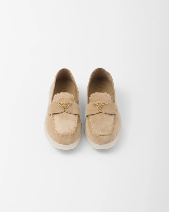 Suede leather loafers - Image 3