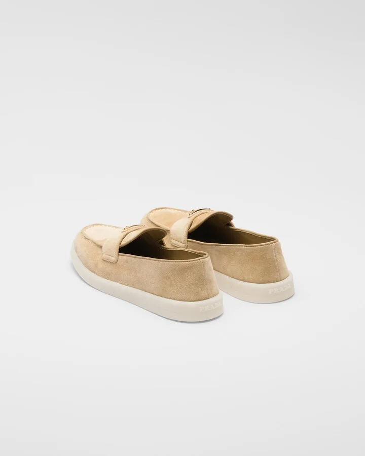 Suede leather loafers - Image 4