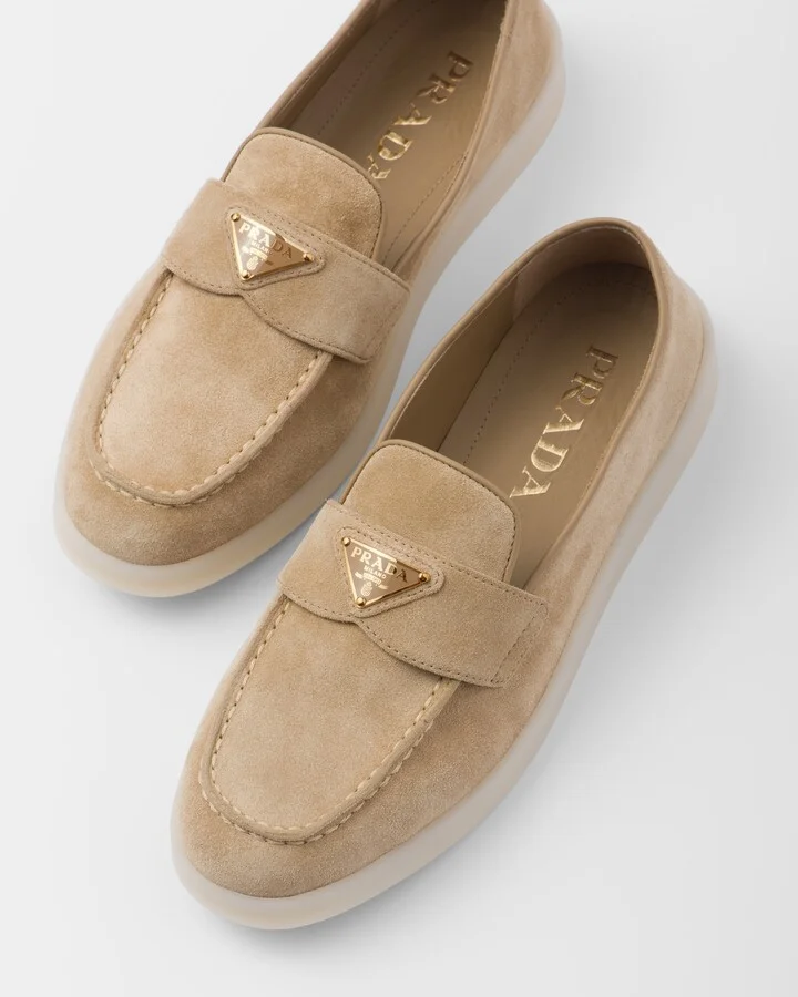 Suede leather loafers - Image 5