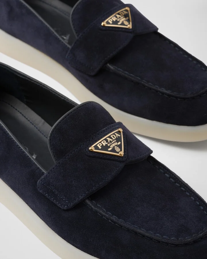 Suede leather loafers - Image 6
