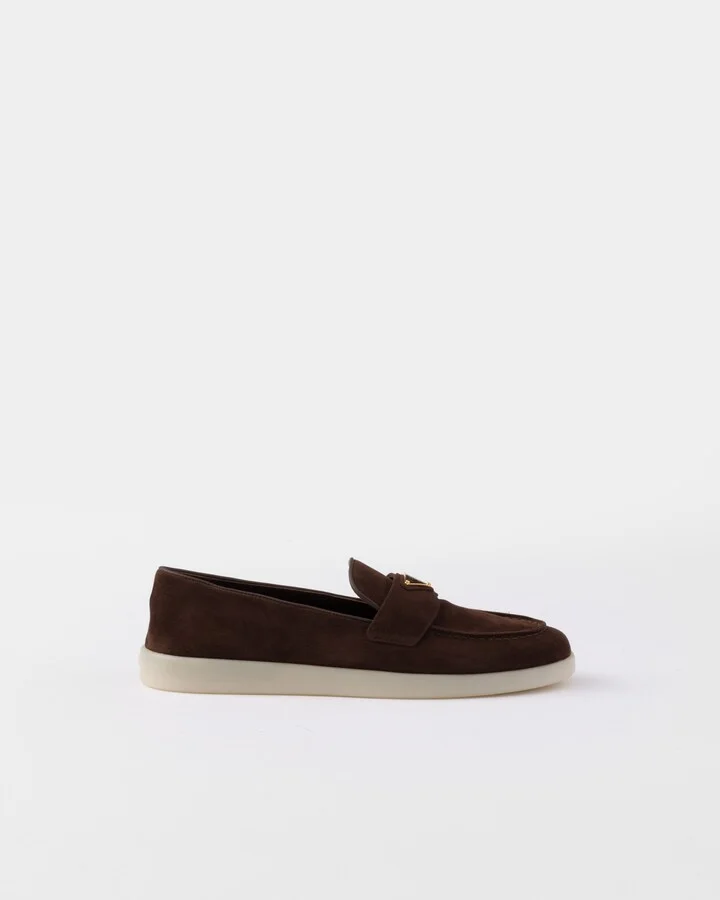 Suede leather loafers - Image 2