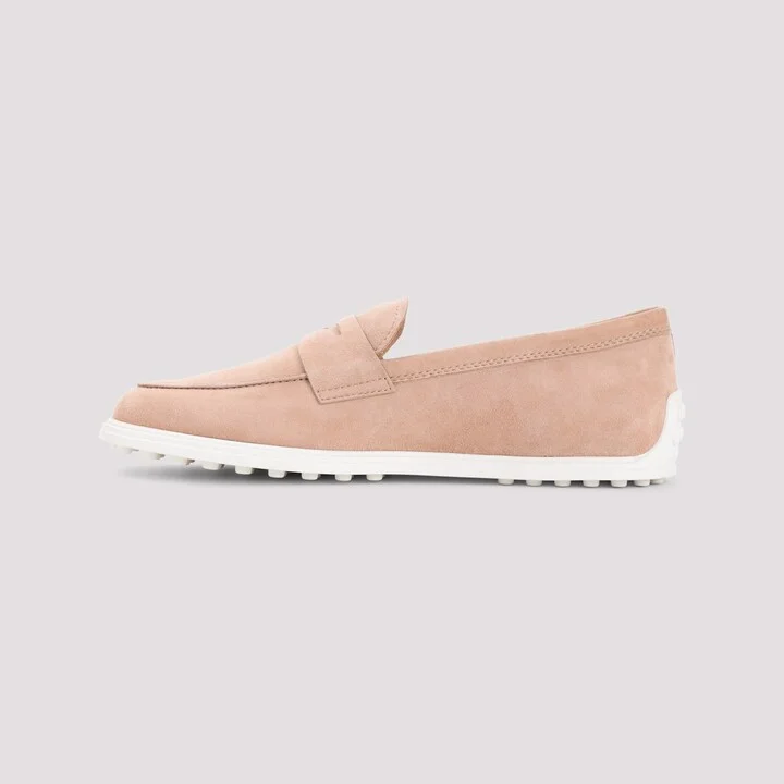Suede Leather Loafers - Image 4
