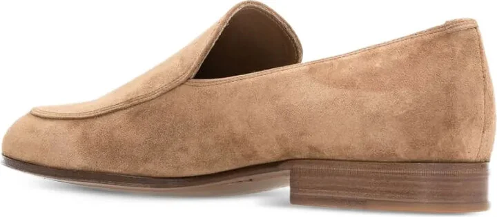 Suede Leather Loafers - Image 3