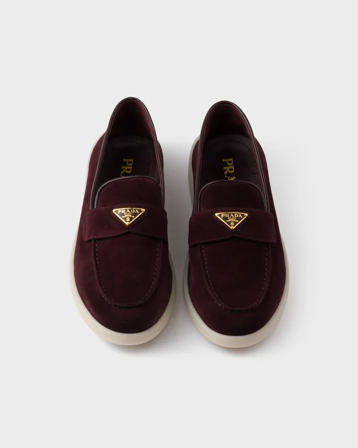 Suede leather loafers - Image 3
