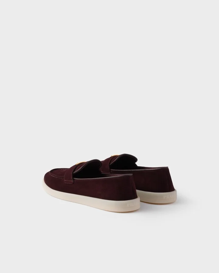 Suede leather loafers - Image 4