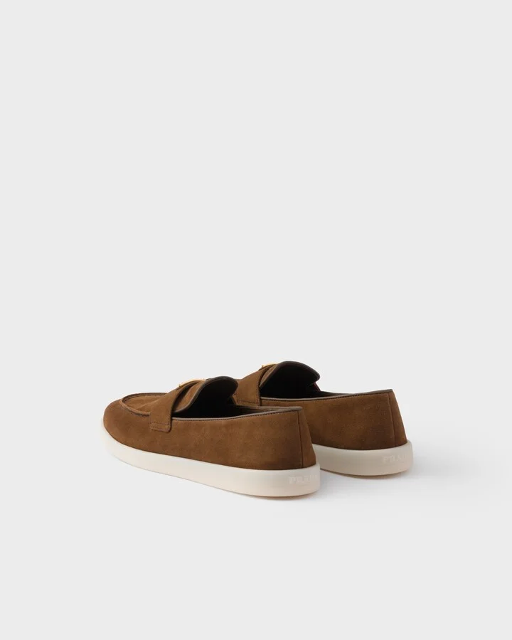 Suede leather loafers - Image 4