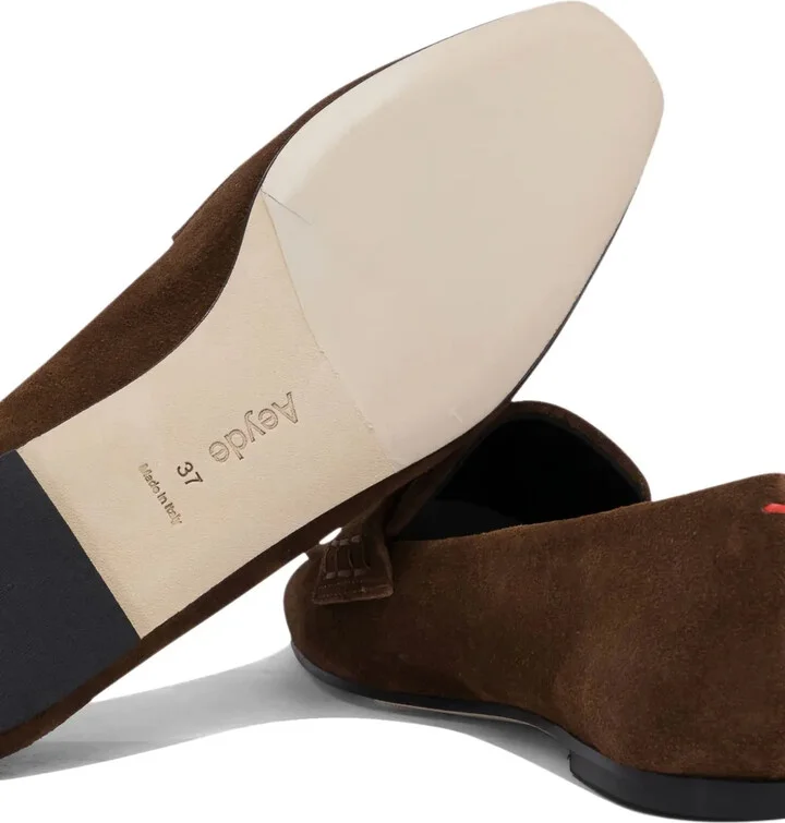 Suede Leather Loafers - Image 4