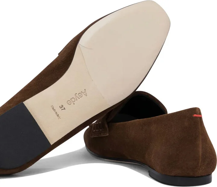 Suede Leather Loafers - Image 5