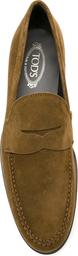 Suede Leather Loafers - Image 4
