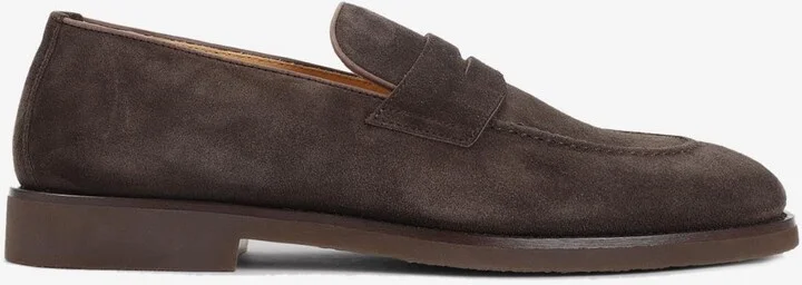 Suede Leather Loafers