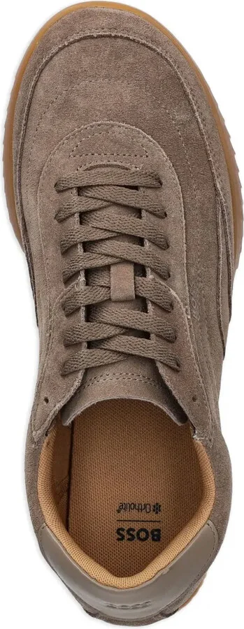 Suede Leather Low-Top Sneakers - Image 3