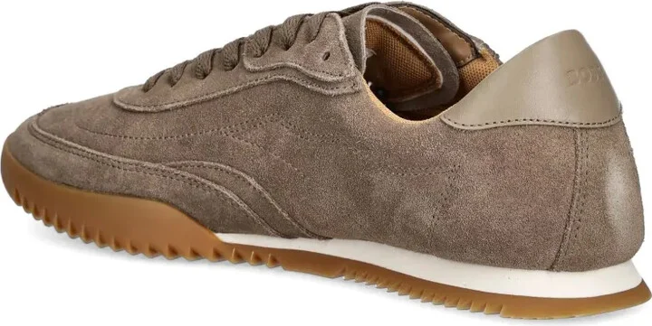 Suede Leather Low-Top Sneakers - Image 4
