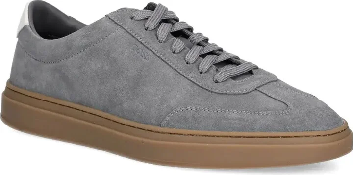 Suede Leather Low-Top Sneakers - Image 2