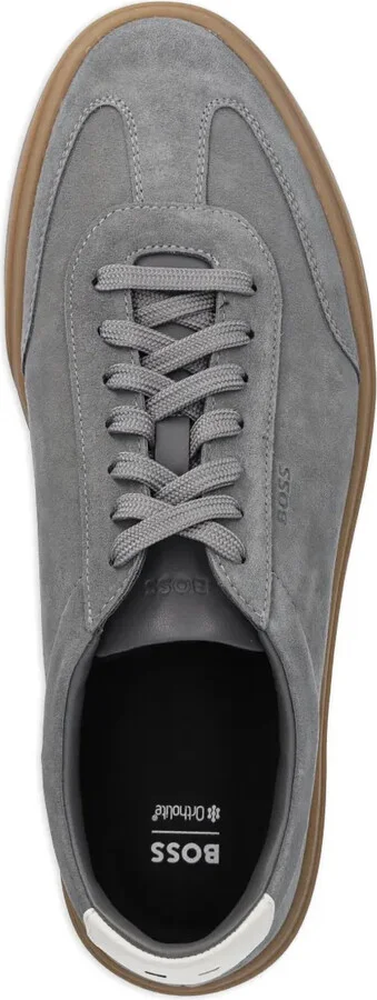 Suede Leather Low-Top Sneakers - Image 3