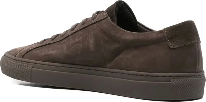 Suede-Leather Low-Top Sneakers - Image 3