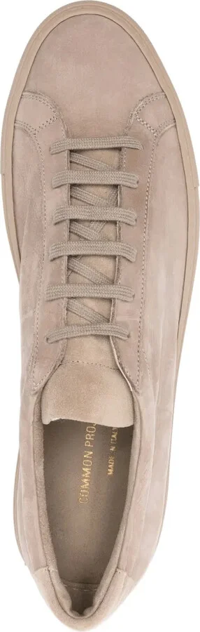 Suede-Leather Low-Top Sneakers - Image 4