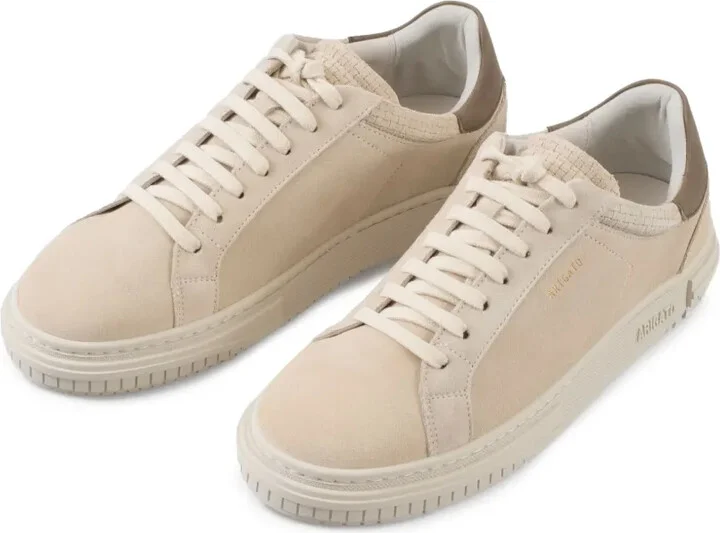 Suede Leather Low-Top Sneakers - Image 3