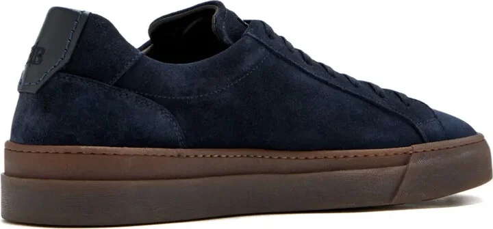 Suede Leather Low-Top Sneakers - Image 2