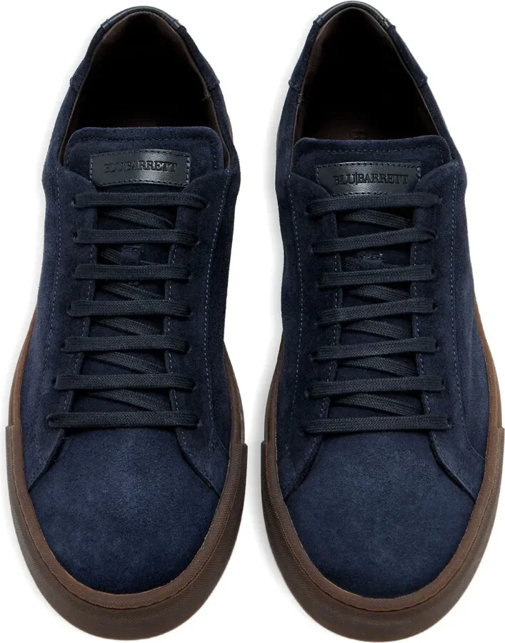 Suede Leather Low-Top Sneakers - Image 3