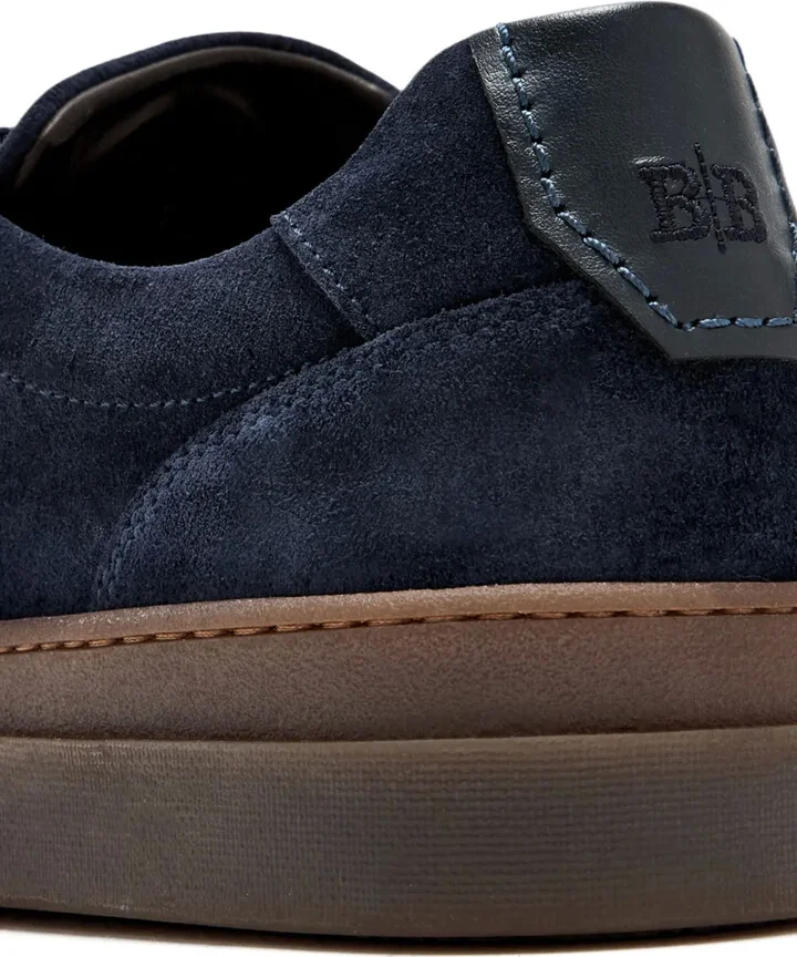 Suede Leather Low-Top Sneakers - Image 4