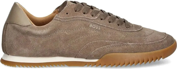 Suede Leather Low-Top Sneakers
