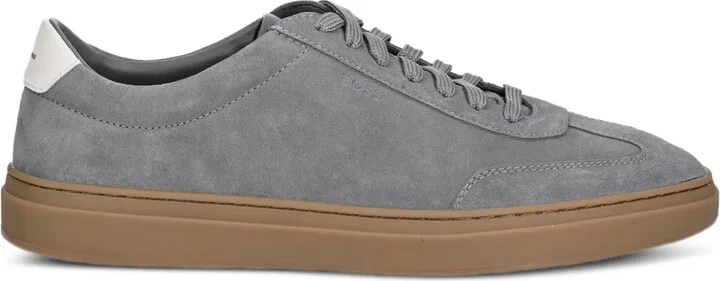 Suede Leather Low-Top Sneakers