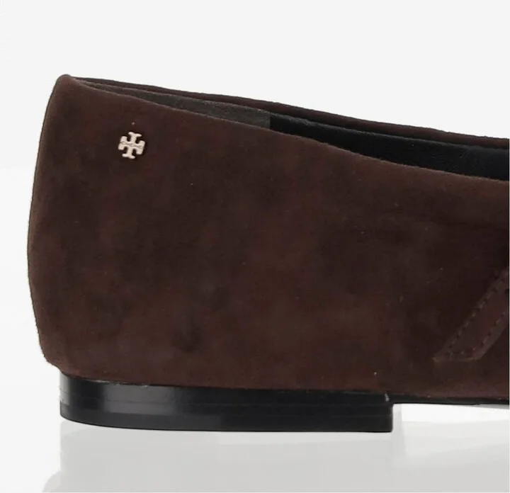 Suede Leather Mary Jane Ballerinas - Image 5