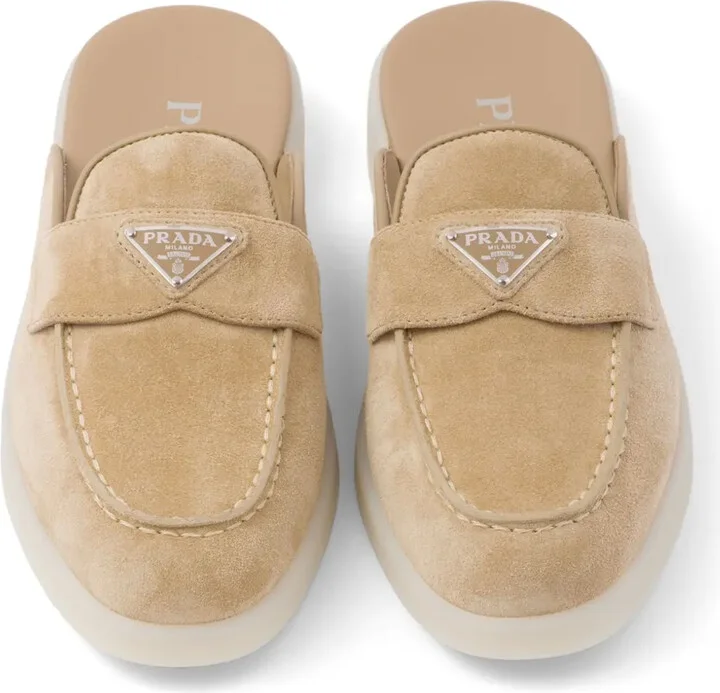 Suede Leather Mules - Image 4