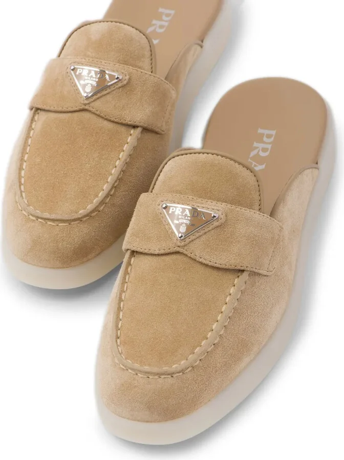 Suede Leather Mules - Image 5