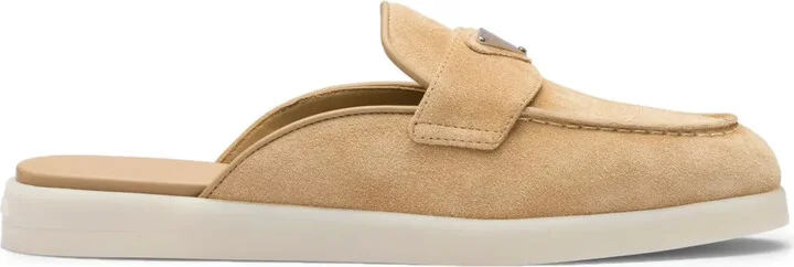 Suede Leather Mules