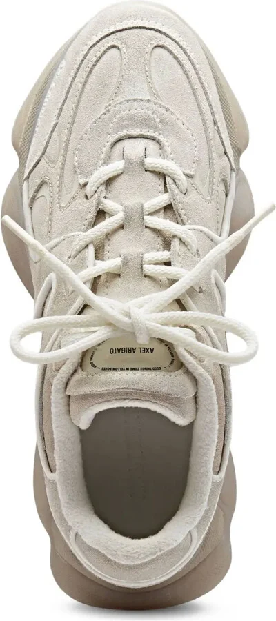 Suede Leather Panel Trainers - Image 3