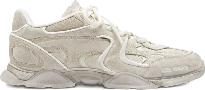 Suede Leather Panel Trainers