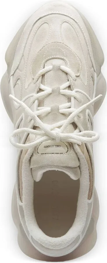 Suede Leather Panelled Sneakers - Image 3