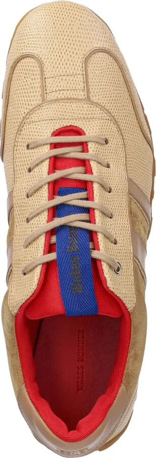 Suede-Leather Panelled Trainers - Image 3
