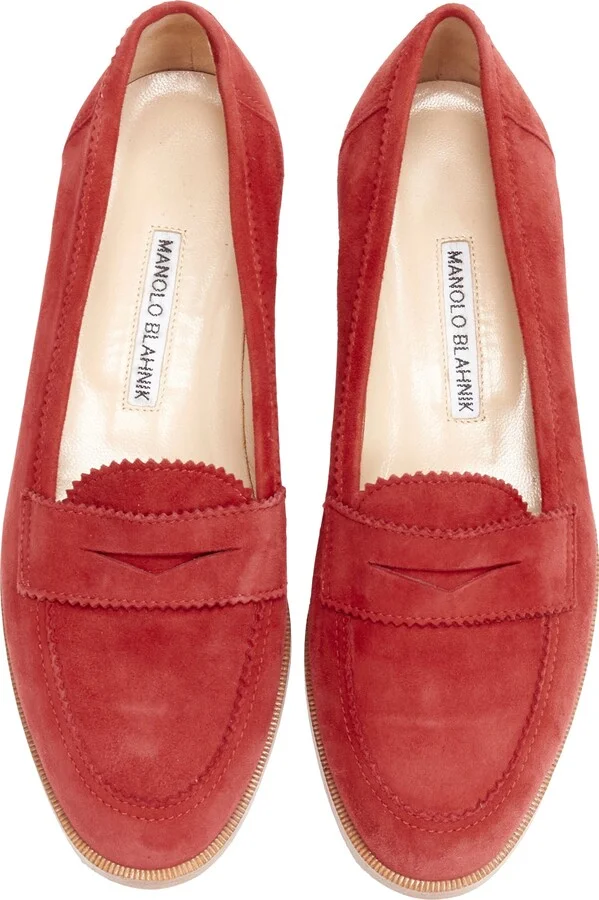 Suede Leather Penny Loafer