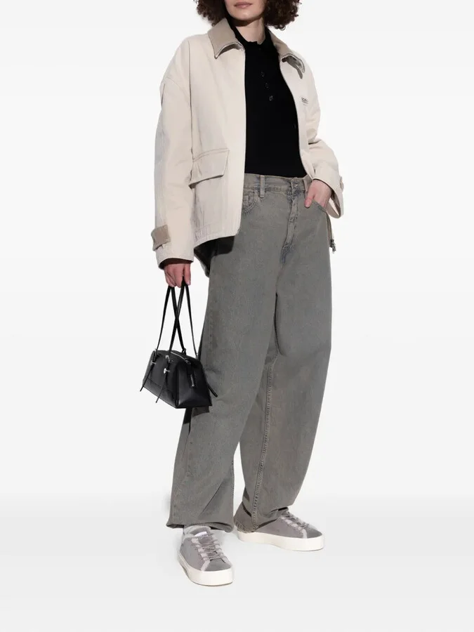Suede-Leather Shearling Sneakers - Image 5