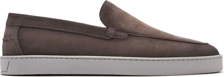Suede Leather Slip-On Loafers