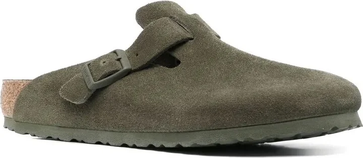 Suede Leather Slip-On Slippers - Image 2