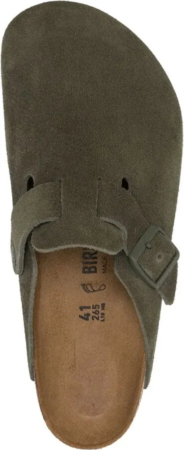 Suede Leather Slip-On Slippers - Image 4