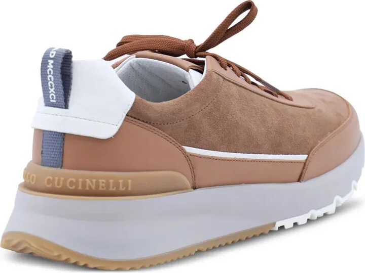 Suede Leather Sneakers - Image 3