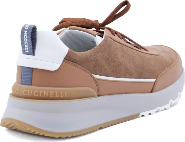 Suede Leather Sneakers - Image 4