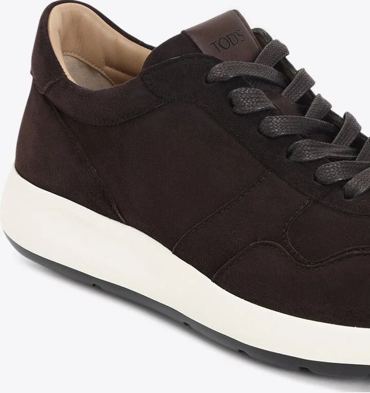 Suede Leather Sneakers - Image 3