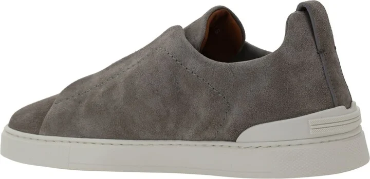 Suede Leather Sneakers - Image 3