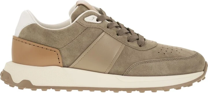 Suede Leather Sneakers