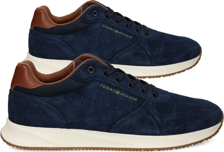 Suede-Leather Sneakers