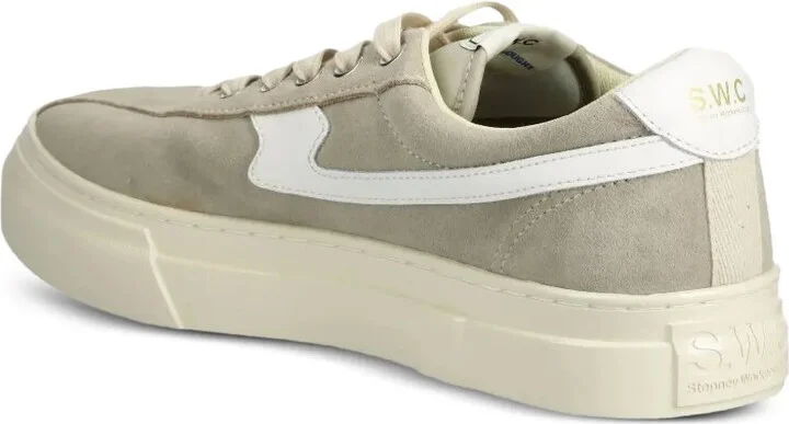 Suede Leather Stripe Sneakers - Image 3