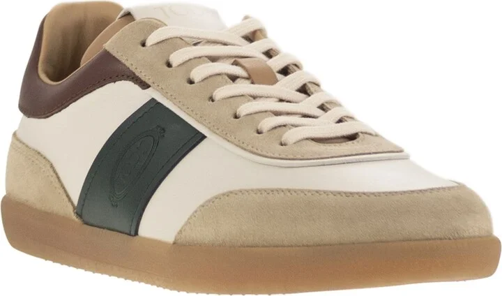Suede Leather Tabs Sneakers - Image 2