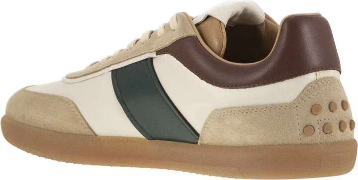 Suede Leather Tabs Sneakers - Image 3