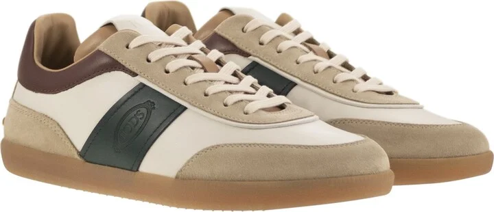 Suede Leather Tabs Sneakers - Image 4